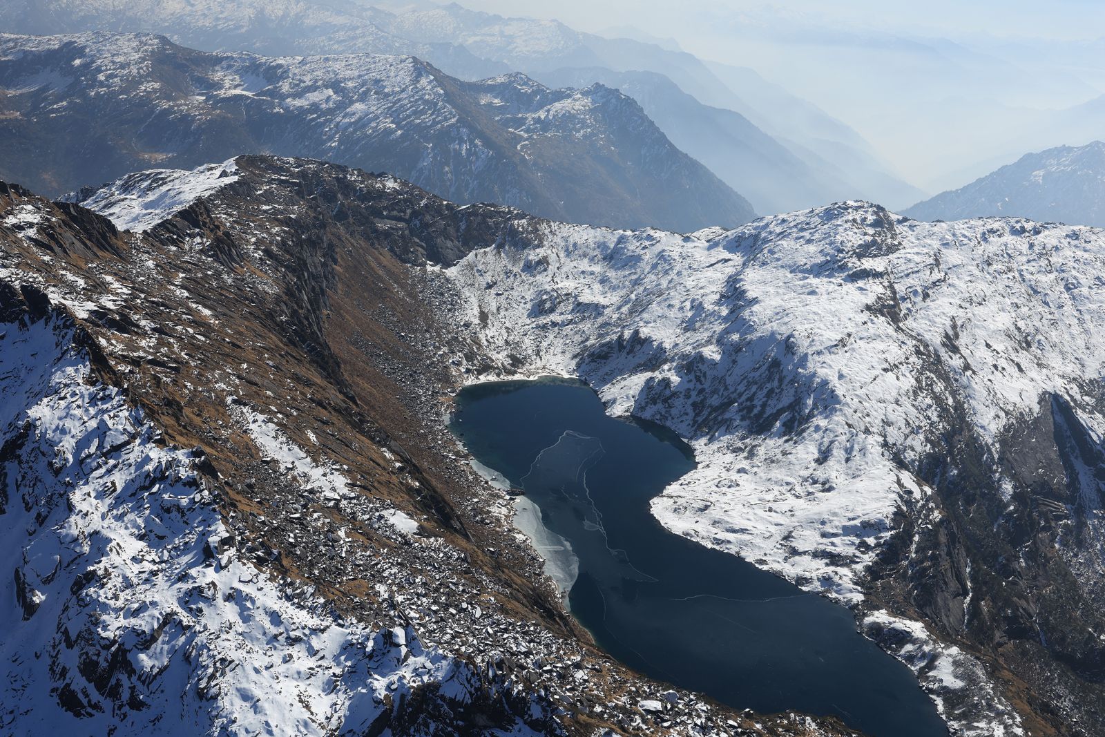 McMahon Line — aerial photograph
