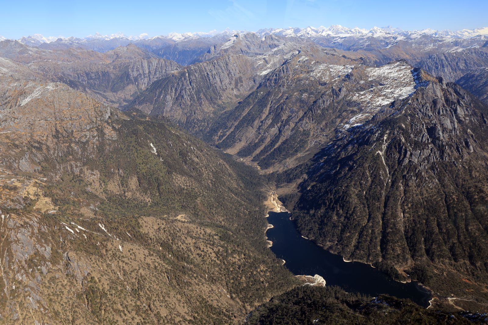McMahon Line — aerial photograph